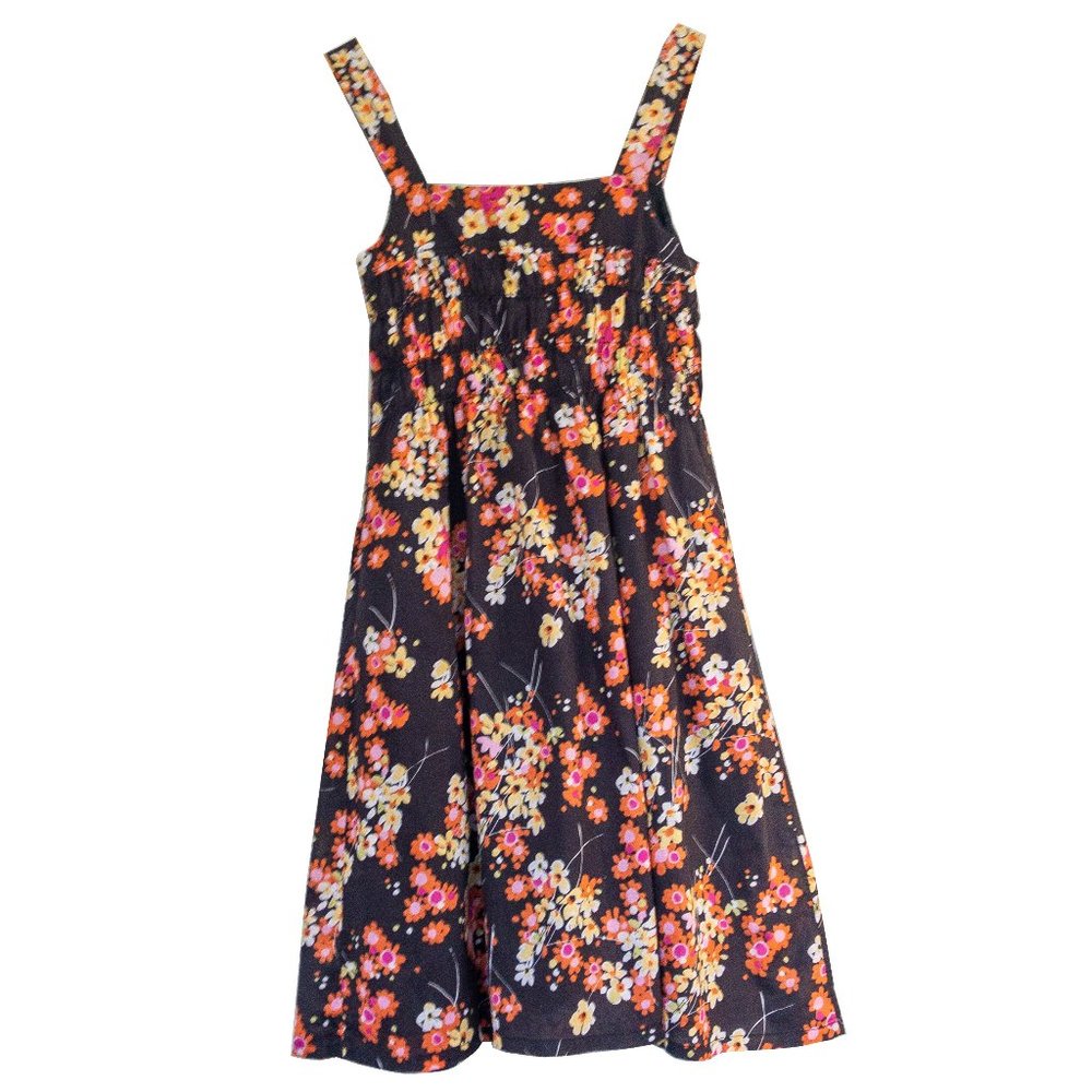 Gap Strappy Floral Dress Sundress with side zipper